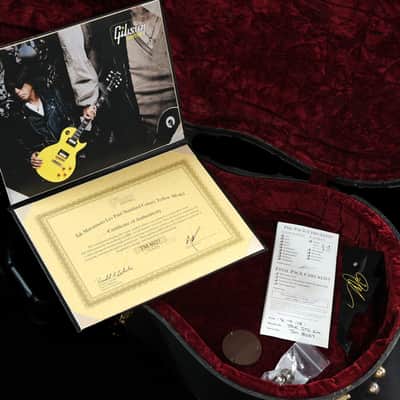 GIBSON CUSTOM 2018 Tak Matsumoto Les Paul Canary Yellow [TM8027] (06/15) image 6