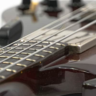 1981 Greco EB-500 SG Style Bass w/ Massive Sounding Mudbucker, Punchy Bridge Humbucker image 8