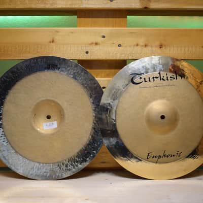 Turkish Cymbals Euphonic 14" Hi Hat exhibit reduced by 30% image 2