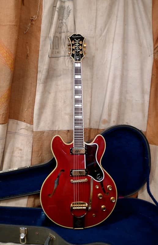 Epiphone Sheraton 1965 Cherry Red image 1