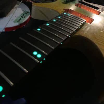 Impossible@guitar 7 strings With Sophia CSL 2:92 Seven 2026 - Avatar Green + GHOSTFIRE BULLET 3.0 HIGH-END SUPER THICK PADDED GIGBAG Safe Shipping image 5