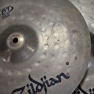 Hi-Hat Cymbals 13" Zildjian ZBT USED! RKZPJ250626 image 3
