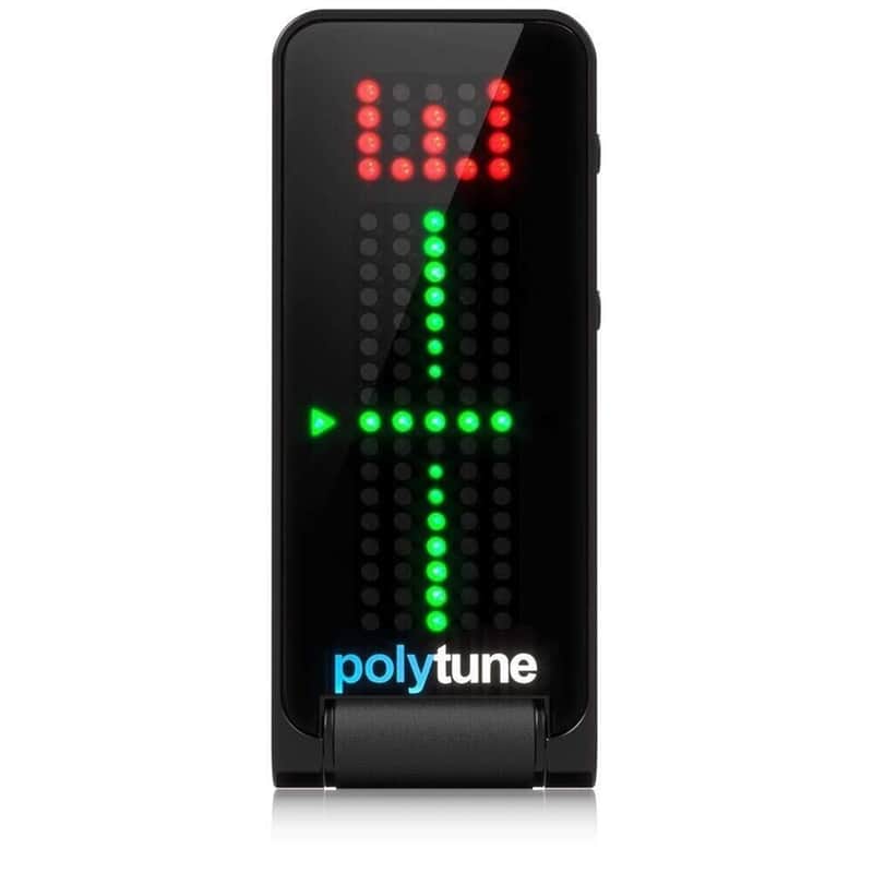 TC Electronic PolyTune Clip Black Clip-on Tuner with Polyphonic image 1