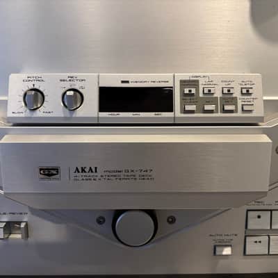Akai GX-747 2-Channel 4-Track Tape Recorder 1981 - 1985 - Silver image 6
