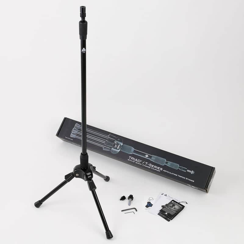 Triad-Orbit TRIAD-T2 Triad T2 Standard Articulating Tripod Microphone Stand image 1