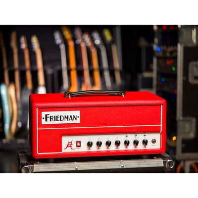 Friedman JEL-20 Jake E Lee Signature 20 Watt Tube Guitar Amplifier Head - Red image 22