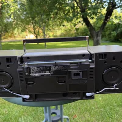 Sharp QT-37 Rare Vintage Mint Collectible Japan Boombox Getto blaster Warranty image 17