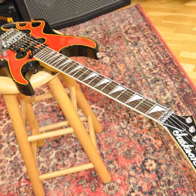 JACKSON Dinky DK2 Hot Rod Flames / 1999 Made In Japan / 9717956 image 3