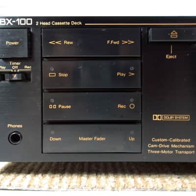 1986 Nakamichi BX-100 Stereo Cassette Deck New Belts & Serviced 03-03-2025 Excellent Condition #472 image 2