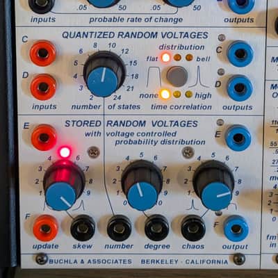 Buchla 266e Source of Uncertainty 2010s - Silver Bild 4
