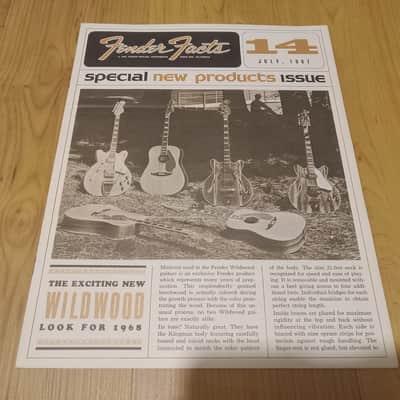 Vintage July 1967 Fender Facts Issue #14 Booklet! Rare, Original Case Candy, Paperwork for Wildwood! image 1