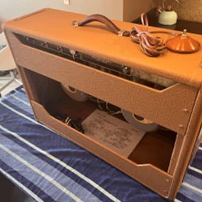 1960 Fender Twin and 1961 Reverb Unit image 2
