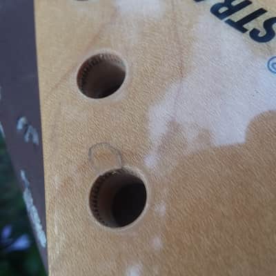 Fender Stratocaster 70's neck bullet truss rod Maple Strat image 8