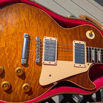 2018 Gibson Custom Shop Historic '59 Les Paul Standard Reissue LPR9 - Royal Teaburst image 13