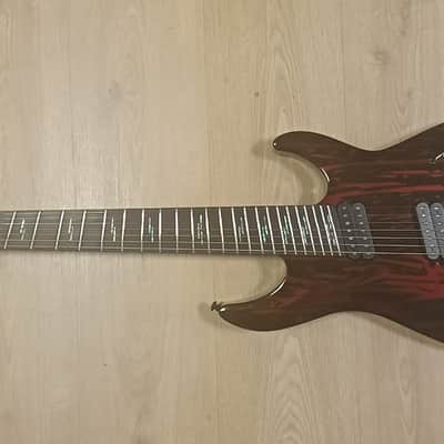 Schecter C-7 MS Silver M. BM - Blood Moon image 4