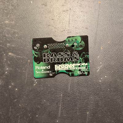 Roland SR-JV80-10 Bass and Drums Expansion Board 1990s - Green
