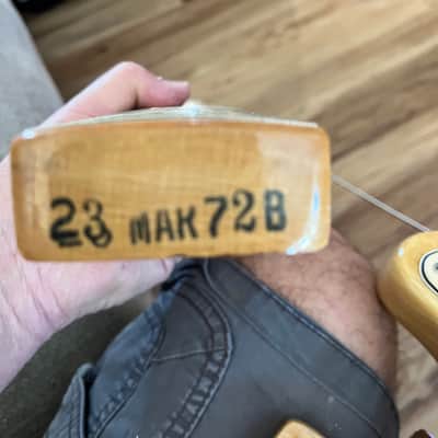 1972 Fender Telecaster Bass - original Natural Gloss image 15