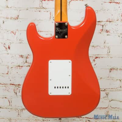 Squier Classic Vibe '50s Stratocaster, Maple Fingerboard, Fiesta Red image 7