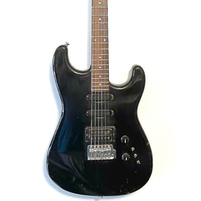 MIJ Fender Squire Stratocaster 1986 - Black Made In Japan MIJ image 1