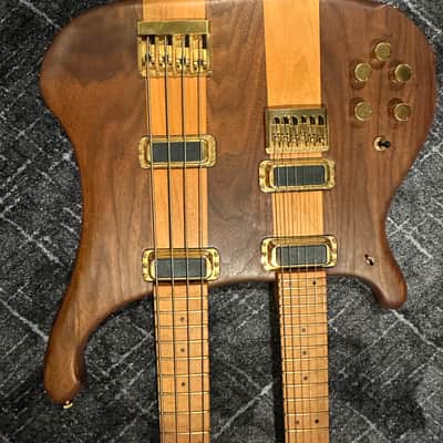 Rickenbacker Left-Handed Doubleneck 4080 Early 90's - Walnut image 3