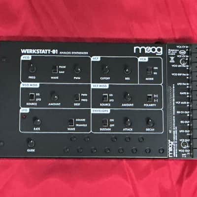 Moog Werkstatt-Ø1 Analog Synthesizer Kit 2020 - Present - Black image 2