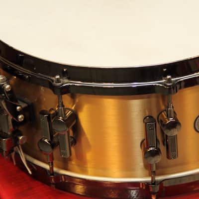 Sonor Artist Bronze 14x6 Snare Drum cast bell bronze image 10