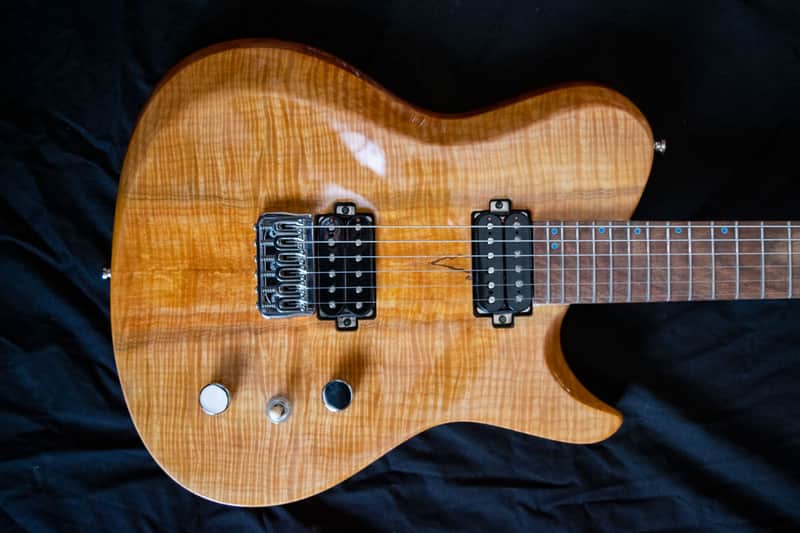 2019 Highline Guitars Bravo Flamed Maple Top Electric Guitar image 1