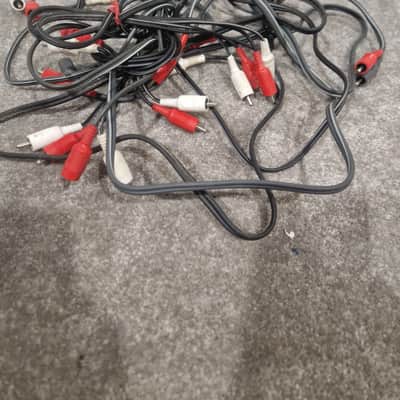 9x Dual RCA Phono Cables, Various Lengths, Brands and Plug Styles image 2