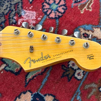 Fender Custom Shop '57 Relic Stratocaster 2022 Aged White Blonde image 11