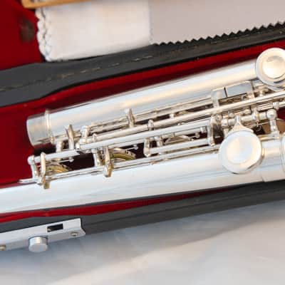 Pearl PF-661 Intermediate Flute *Solid Silver Headjoint *Open hole *Made in Japan *Overhauled New Pads image 10