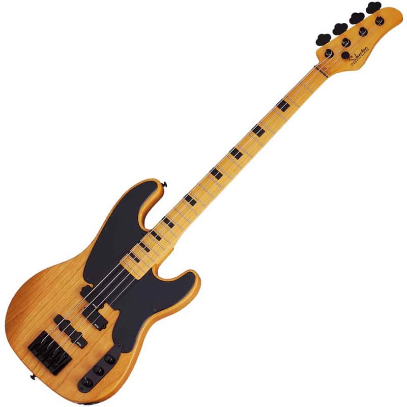 Schecter Model-T Session 4-String Bass Guitar image 1