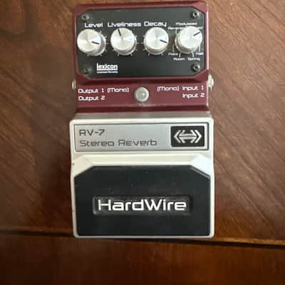 Hardwire RV-7 Stereo Reverb | Reverb