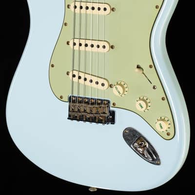 Fender Custom Shop Willcutt True '62 Stratocaster Relic Faded Sonic Blue 60's C (091) image 1