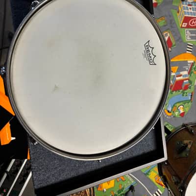 1964 Brass Hoops Ludwig No. 404 Acrolite 5x14" 8-Lug Aluminum Snare Drum with Keystone Badge 1964 - Matte Aluminum image 5