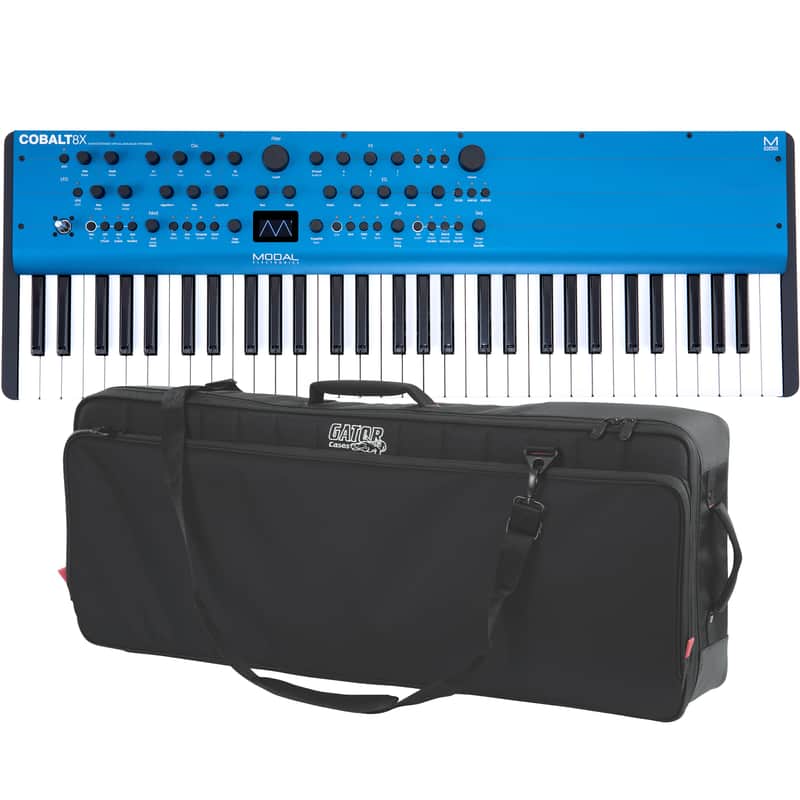 Modal Electronics Cobalt8X 61-Key Virtual Analog Synthesizer - Carry Bag Kit image 1