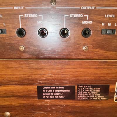 Roland  Piano Plus HP-450 1983-85 w/ EM-101 Sound Plus Vintage Analog Module, Pedal & Stand. image 8