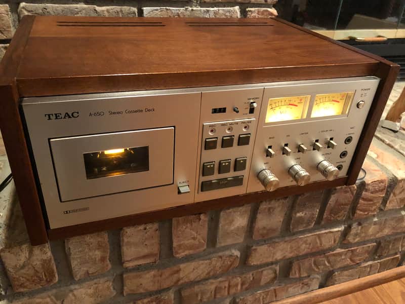 ✨希少品✨ TEAC A-650 カセットデッキ 名機 コレクター必見 ✨希少品✨ TEAC A-650 カセットデッキ 名機 コレクター必見