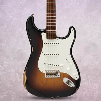 Fender Custom Shop '50s DualMag II Stratocaster Relic (Wide Fade 2TSB) 7lbs, 01oz image 3