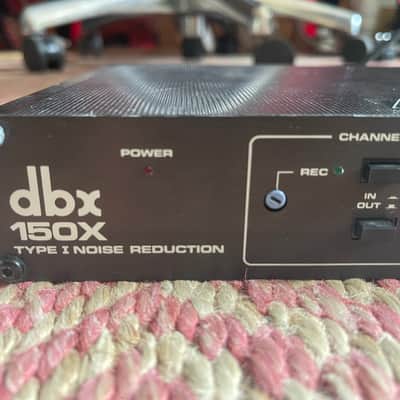 dbx 150 2-Channel Type I Noise Reduction System 1980s - Black image 2