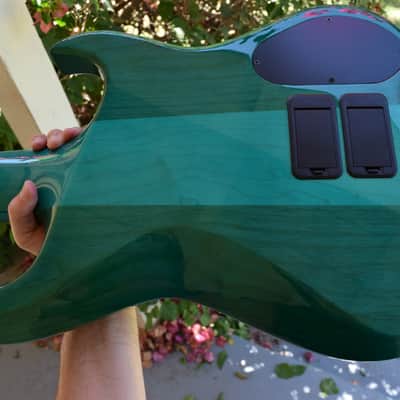 Kiesel Vader Bass 5 string, left handed model , 2017 , flamed top, gorgeous condition and tone image 15