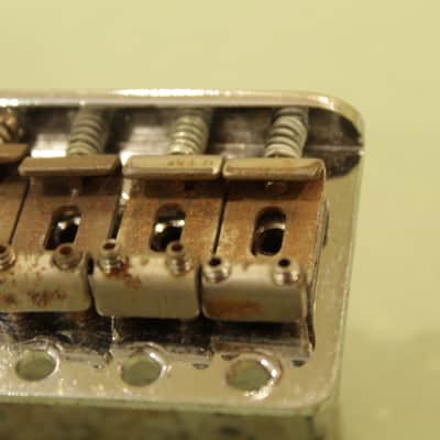 Vintage Pre-CBS Fender Stratocaster Tremolo Unit + Original Hardware! image 14
