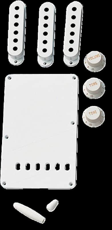 Fender Accessory Kit, Vintage-Style Stratocaster®, White image 1