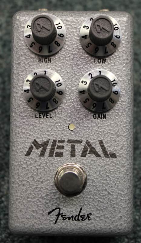 Fender Hammertone Metal Distortion Guitar Effects Pedal image 1