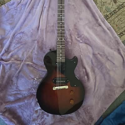 Gibson Les Paul Junior 2001 - Dark Tobacco burst/ RARE/ Leo Quan T.O.M bridge image 14