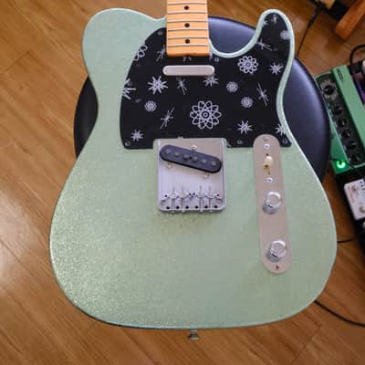 Partscaster: Guitar Mill Coke Bottle Flake T-Style + Fender Bullet 1 Neck – Complete Premium Build, Mastery, Arcane, Rutters with Extras! image 21