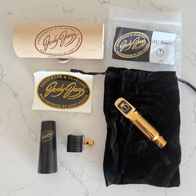 JodyJazz DV 7* Tenor Sax Mouthpuece 2020’s - Gold image 1