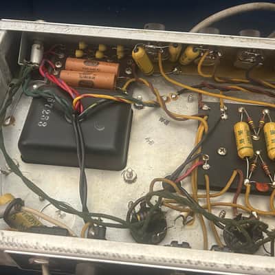 Vintage Fender Concert Chassis 1960 Pre CBS Brownface Tweed Bassman Etc image 13