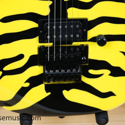 ESP LTD GL-200MT George Lynch Signature - Yellow with Tiger Graphic image 6