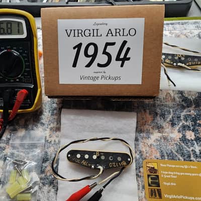 Virgil Arlo "1954 / White Label" Strat Pickup Set image 10