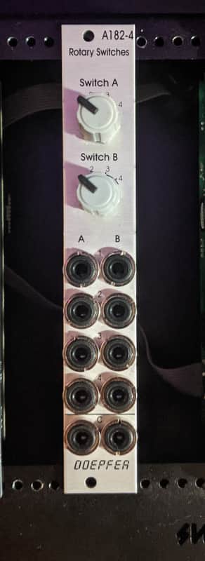 Doepfer A-182-4 Dual Rotary Switch [USED] read description image 1